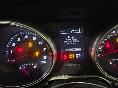 12-13 OEM Jeep Grand Cherokee WK2 SRT8 6.4 180MPH Speedometer Gauge Cluster 110k