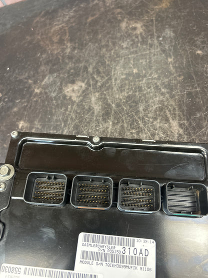 2010 Dodge Challenger Charger SRT8 OEM 6.1 PCM ECU Ignition Node Pedal Kit 70k