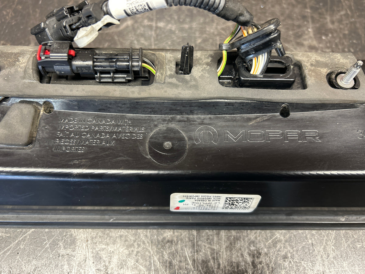 15-23 Dodge Charger Hellcat Rear Trunk Center LED Tail Light Lamp 68398666AA OEM