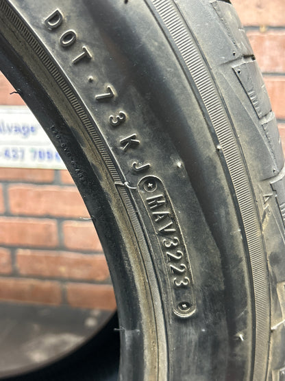 Nitto Motivo 245/45R20 Used Tire 4/32nds Tread DOT 3223 Single Tire