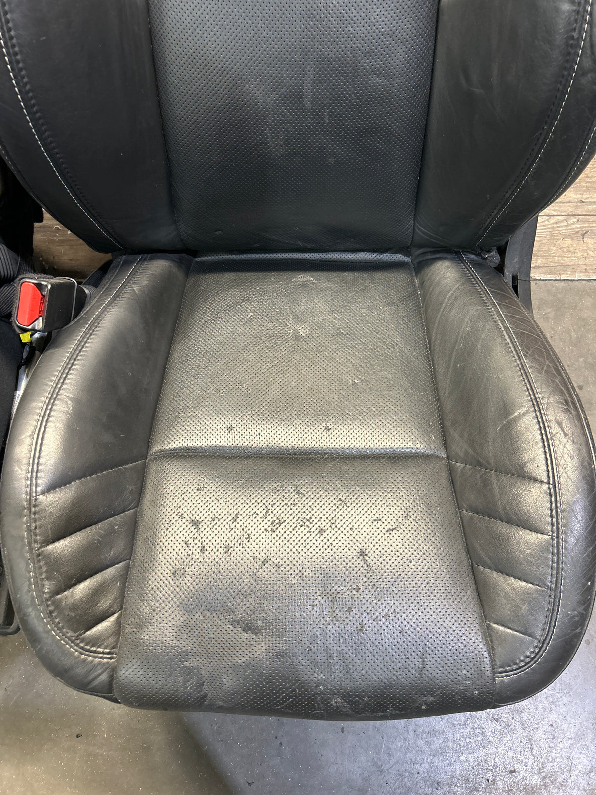 15-23 Dodge Charger SRT Hellcat Black Leather Front & Rear Seat Set OEM 79k