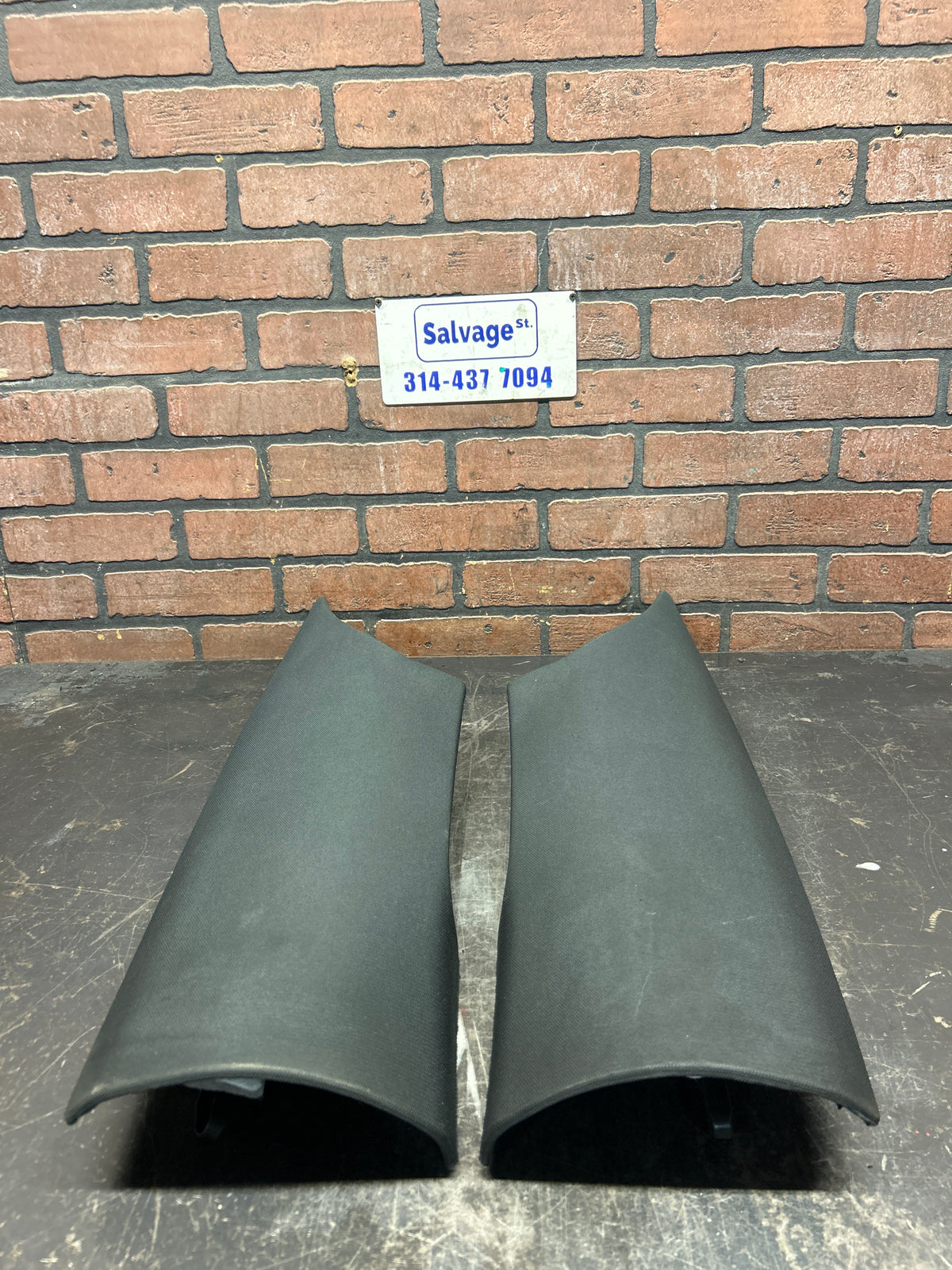 15-23 Dodge Charger Hellcat Rear Left & Right C Pillar Trim Panel Pair OEM