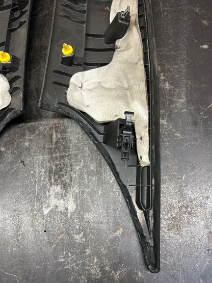 15-23 Dodge Charger Hellcat Rear Left & Right C Pillar Trim Panel Pair OEM