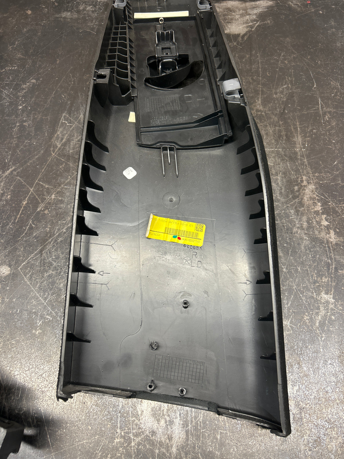 15-23 Dodge Charger Hellcat Right Passenger B Pillar Lower Trim Panel OEM