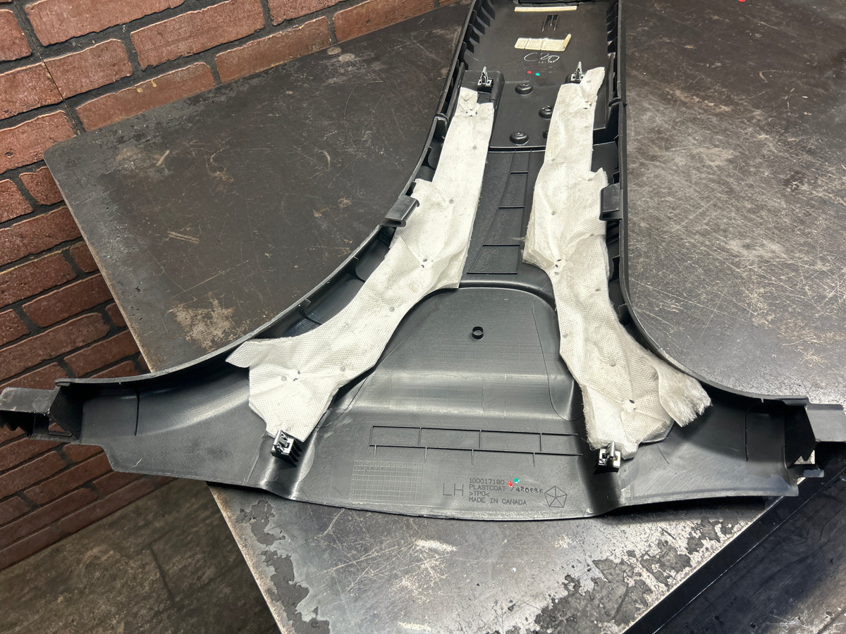 15-23 Dodge Charger Hellcat Left Driver B Pillar Lower Trim Panel Assembly OEM
