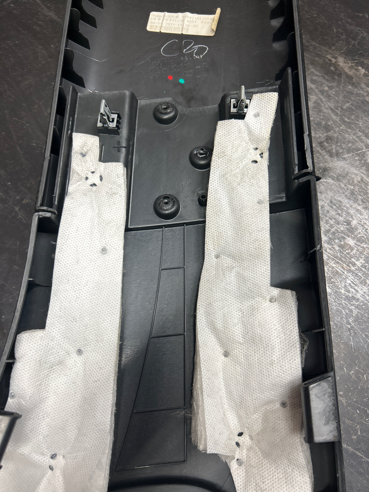 15-23 Dodge Charger Hellcat Left Driver B Pillar Lower Trim Panel Assembly OEM