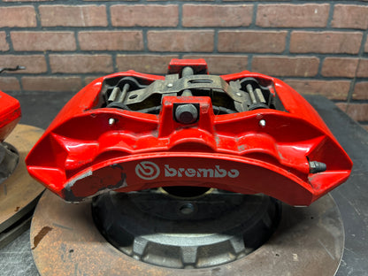 15-23 Charger Challenger Hellcat Front Brembo Caliper Rotor Set