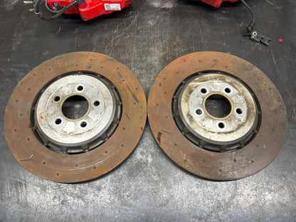 15-23 Charger Challenger Hellcat Front Brembo Caliper Rotor Set