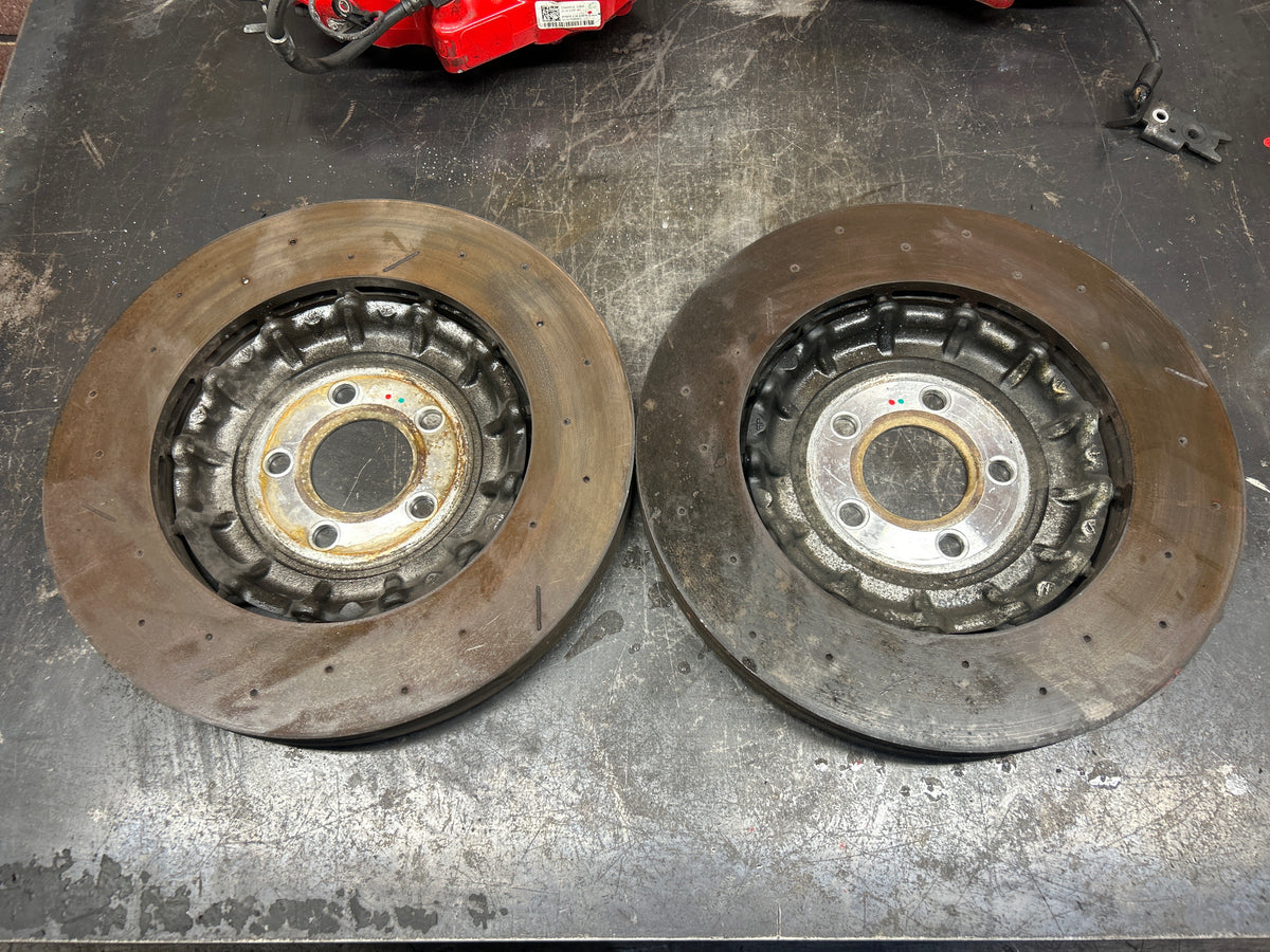 15-23 Charger Challenger Hellcat Front Brembo Caliper Rotor Set