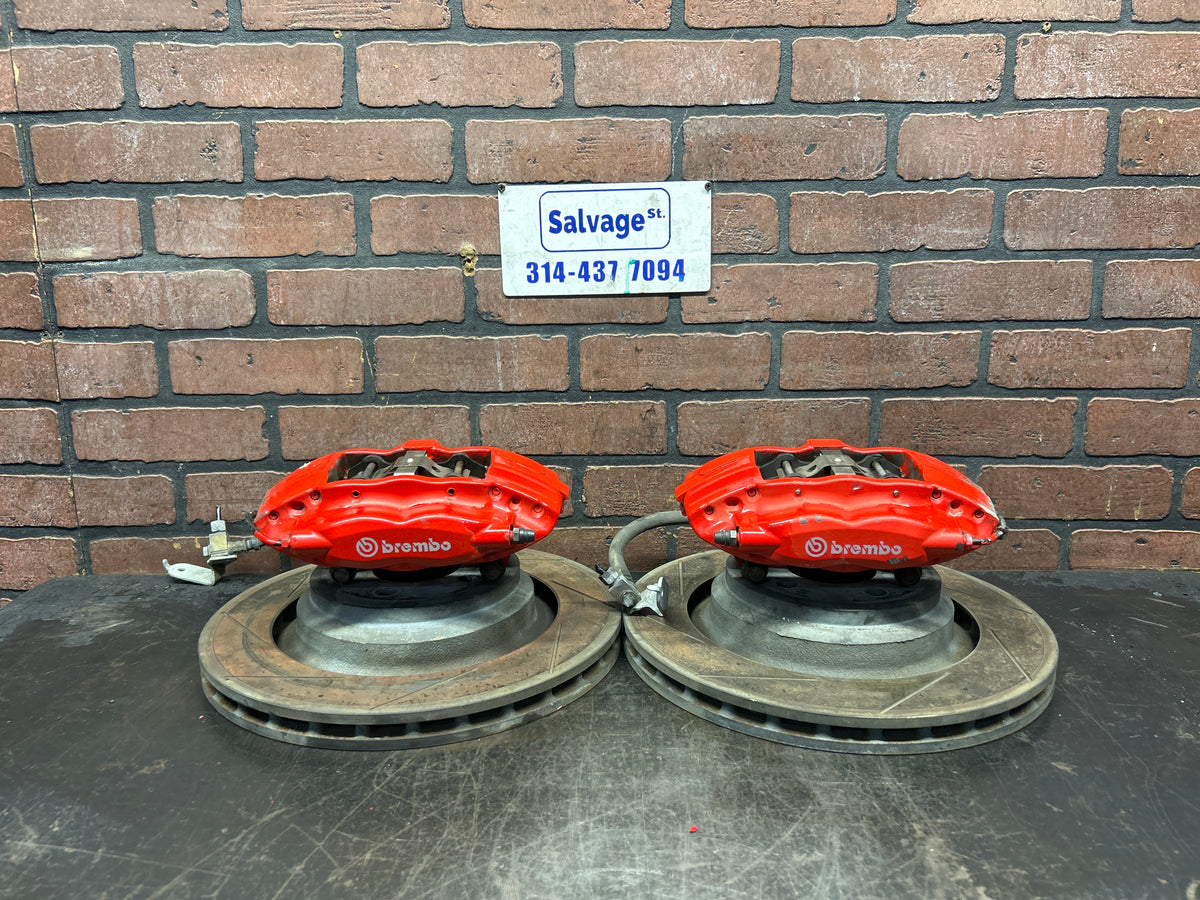 15-23 Charger Challenger Hellcat Rear Brembo Caliper Rotor Set