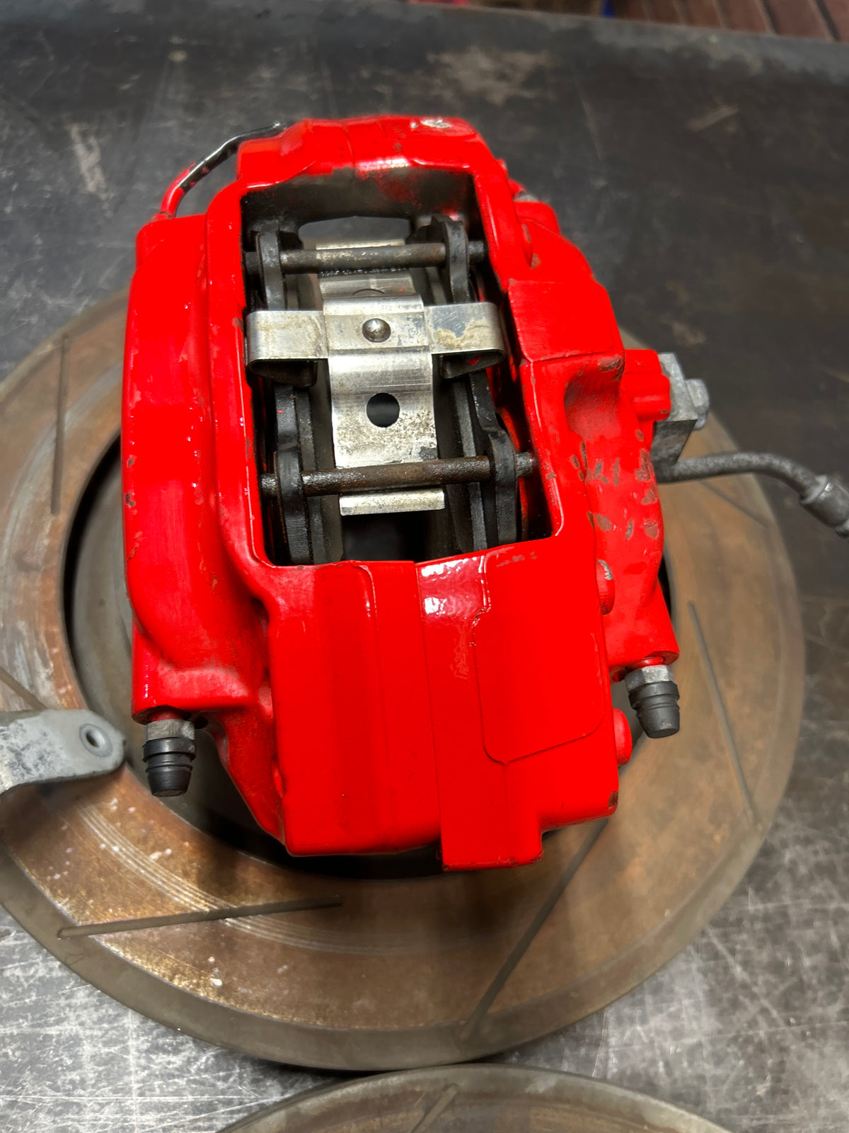 15-23 Charger Challenger Hellcat Rear Brembo Caliper Rotor Set