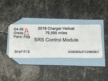 18-20 Dodge Charger Hellcat Airbag SRS Occupant Restraint Module 68371750AA