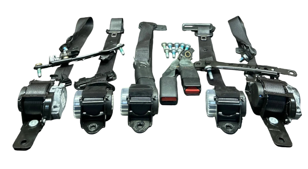 2019 Dodge Charger Hellcat Front & Rear Seat Belt Set W/ Buckles & Bolts OEM