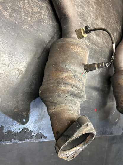 15-20 Dodge Charger Hellcat 6.2L OEM Exhaust Down Pipes Left & Right Pair