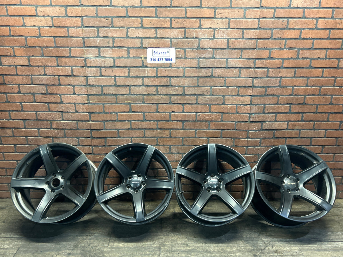 15-23 Charger Hellcat 20x9.5 SRT 5-Spoke Wheel Set of 4 - 2 OEM 2 Aftermarket