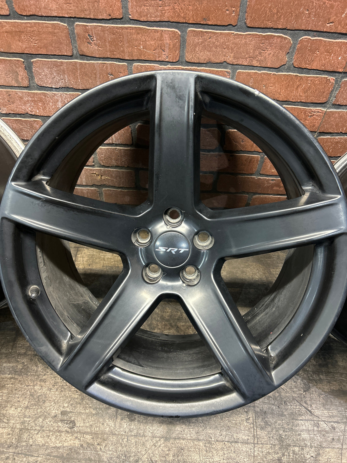 15-23 Charger Hellcat 20x9.5 SRT 5-Spoke Wheel Set of 4 - 2 OEM 2 Aftermarket