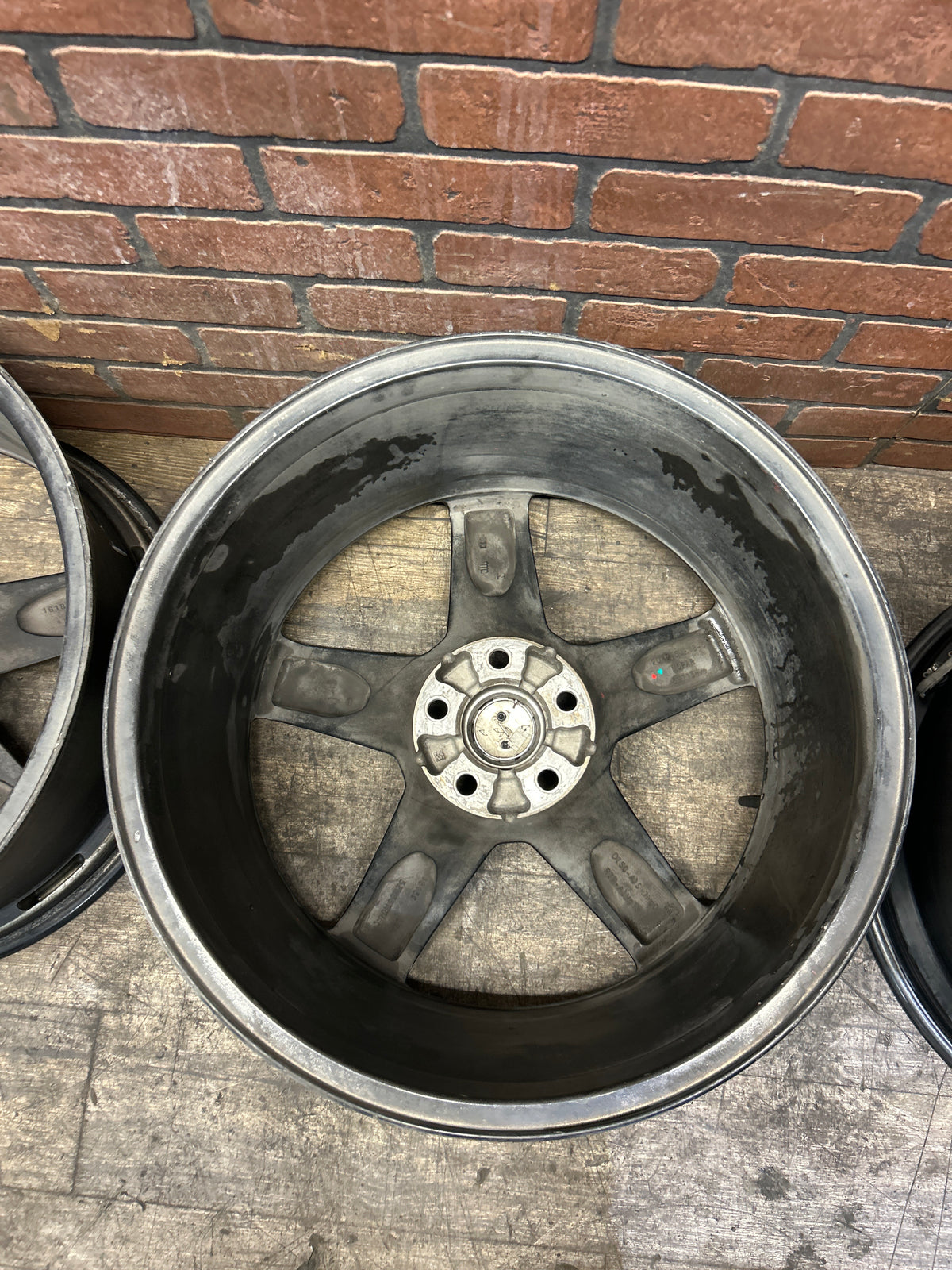 15-23 Charger Hellcat 20x9.5 SRT 5-Spoke Wheel Set of 4 - 2 OEM 2 Aftermarket