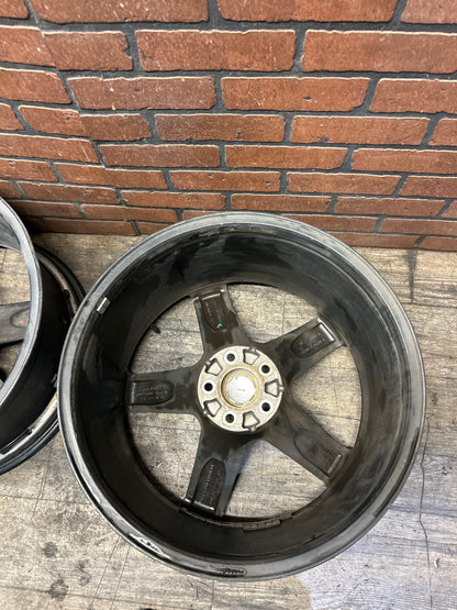 15-23 Charger Hellcat 20x9.5 SRT 5-Spoke Wheel Set of 4 - 2 OEM 2 Aftermarket