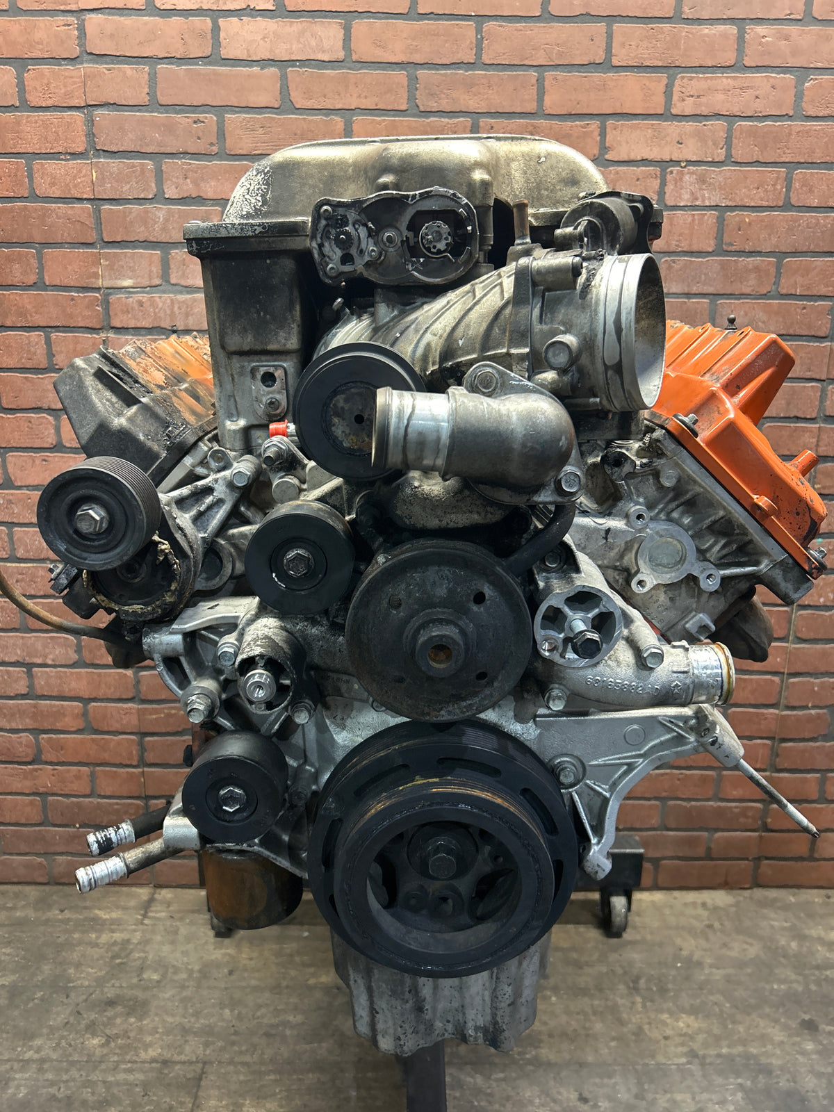2019 Dodge Charger Hellcat 6.2L Supercharged Hemi Engine 79k Untested Sold As Is
