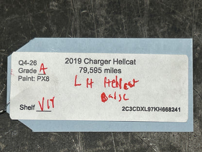 15-23 Dodge Charger Challenger SRT Hellcat Left Fender Emblem Badge 68269897AA