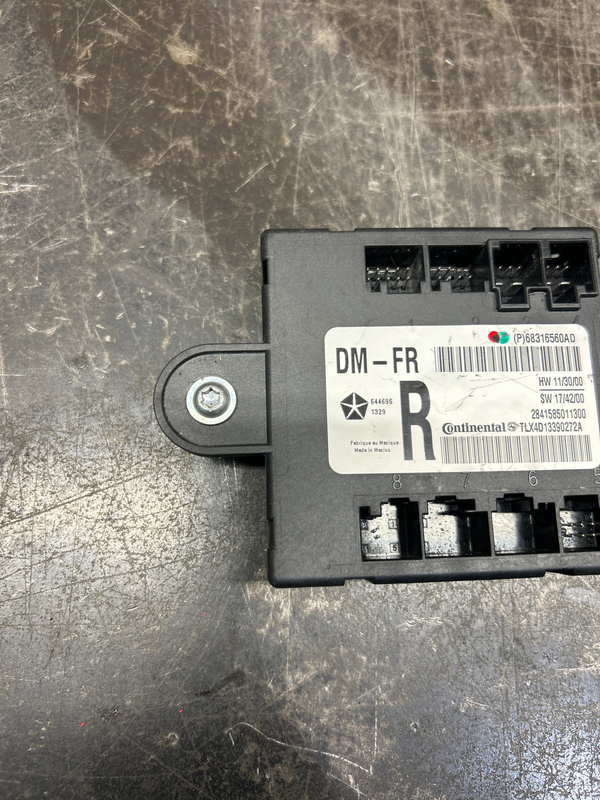 15-23 Dodge Charger Hellcat Front Right Passenger Door Control Module 68316560AD