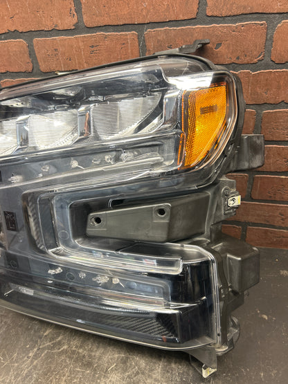 2019-2022 Chevy Silverado 1500 LH Driver Side LED Headlight 84621850 OEM