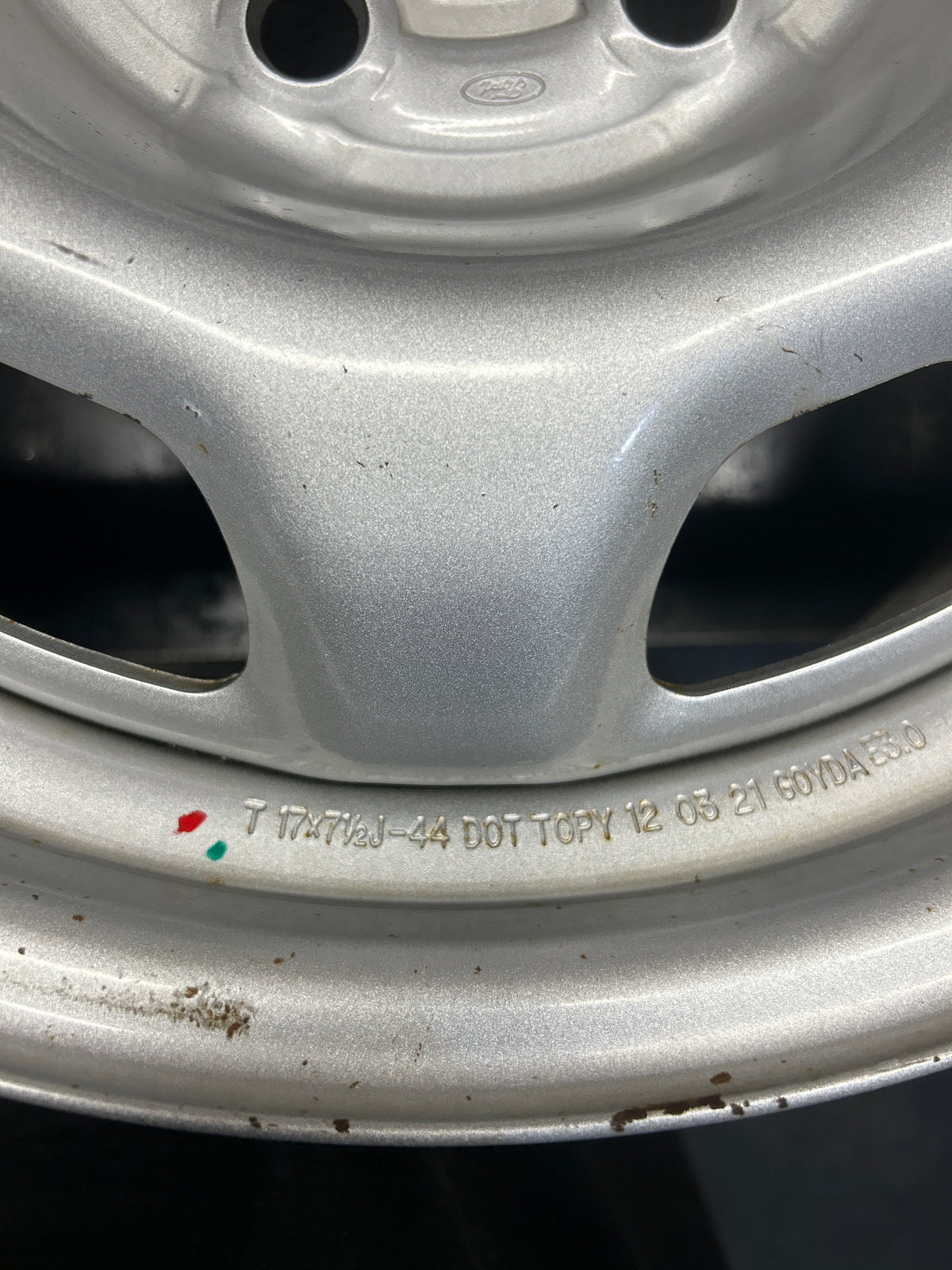 15-23 Ford F-150 OEM 17x7.5 Steel Wheel Rim Set of 4 W/ Center Caps FL34-1015-AB