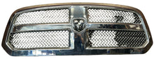 2013-2018 Ram 1500 Laramie Chrome Front Grille W/ Chrome Mesh Inserts OEM