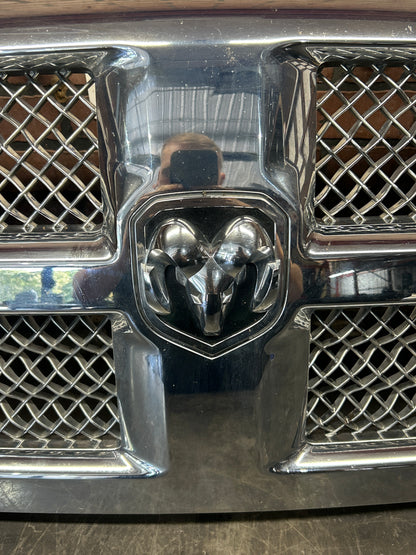 2013-2018 Ram 1500 Laramie Chrome Front Grille W/ Chrome Mesh Inserts OEM