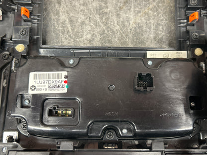 2013-2018 Ram 1500 Laramie Center Dash Bezel W/ Rotary Shifter HVAC Controls OEM