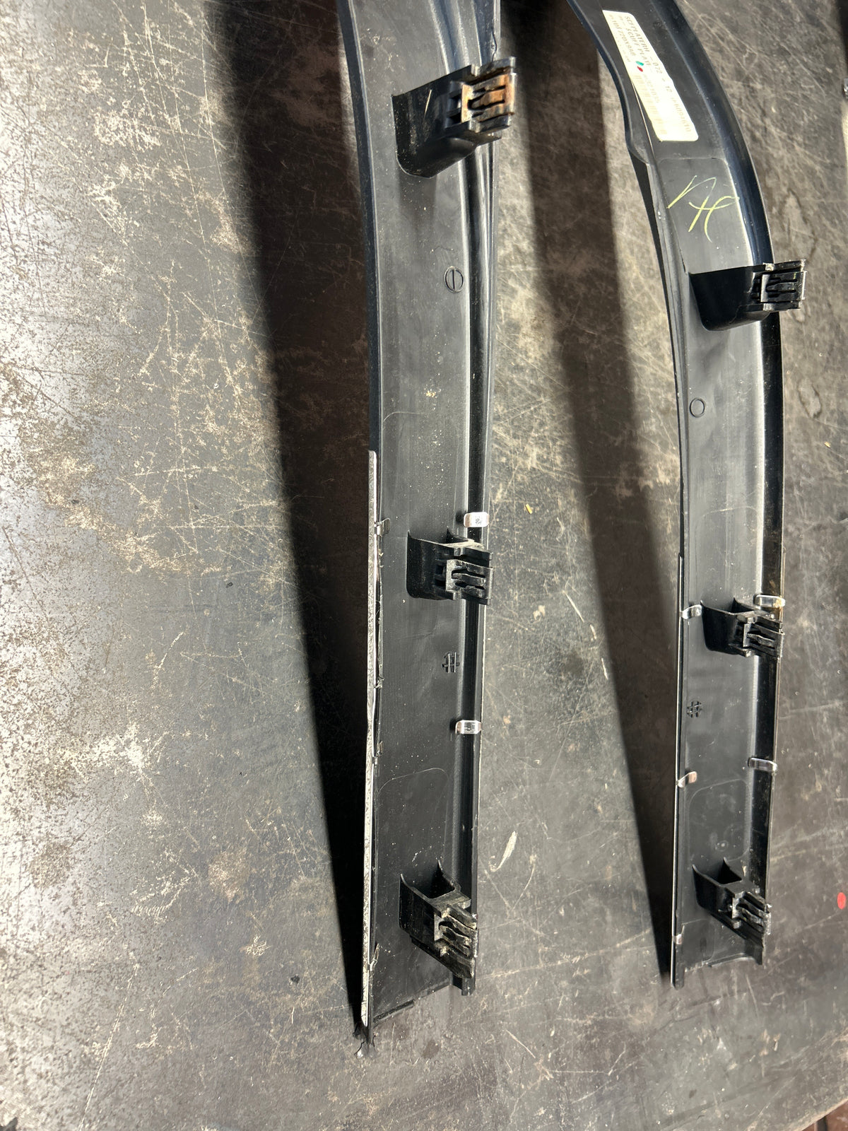 2013-2018 Ram 1500 Laramie Crew Cab Front & Rear Door Sill Scuff Plate Set OEM