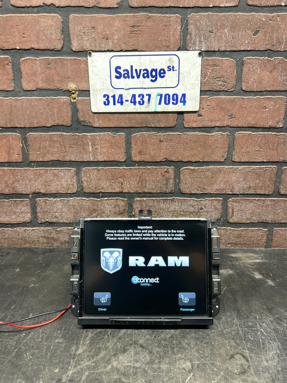 2013-2018 Ram 1500 Uconnect 8.4AN NAV Radio Touchscreen VP4 68224537AI OEM