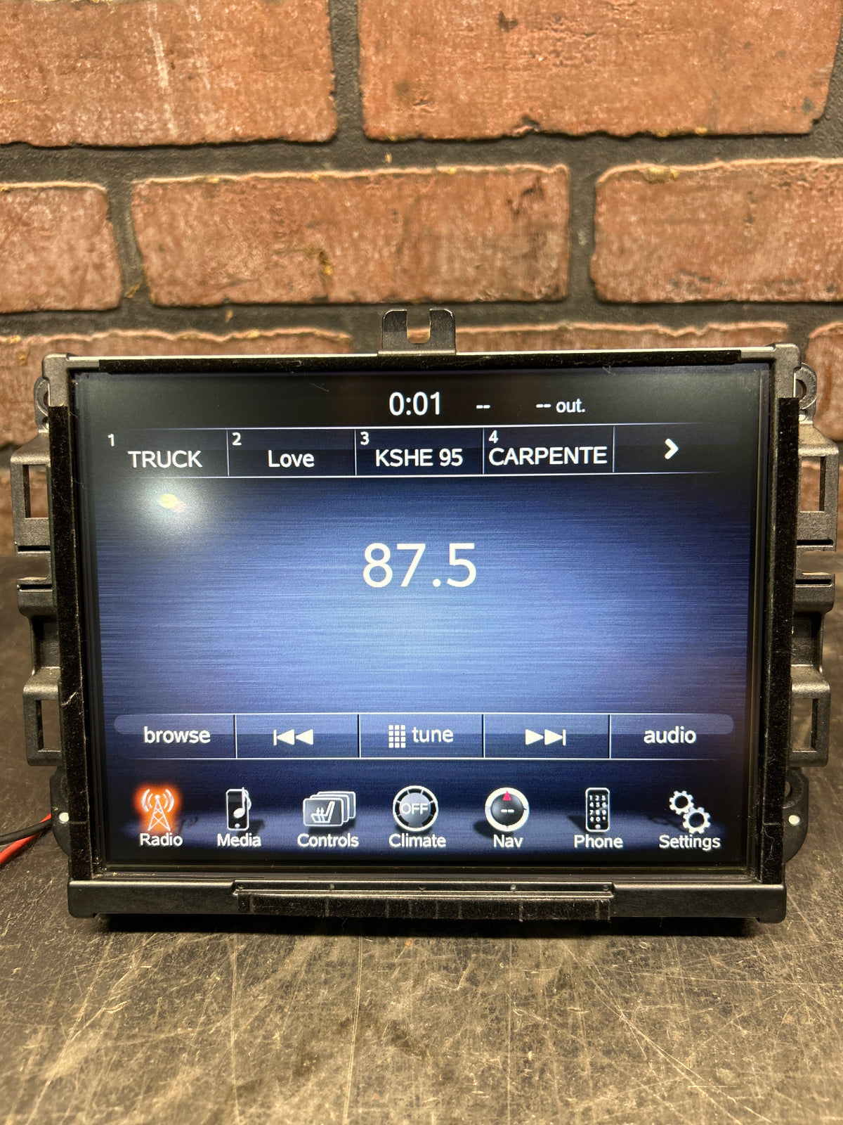 2013-2018 Ram 1500 Uconnect 8.4AN NAV Radio Touchscreen VP4 68224537AI OEM
