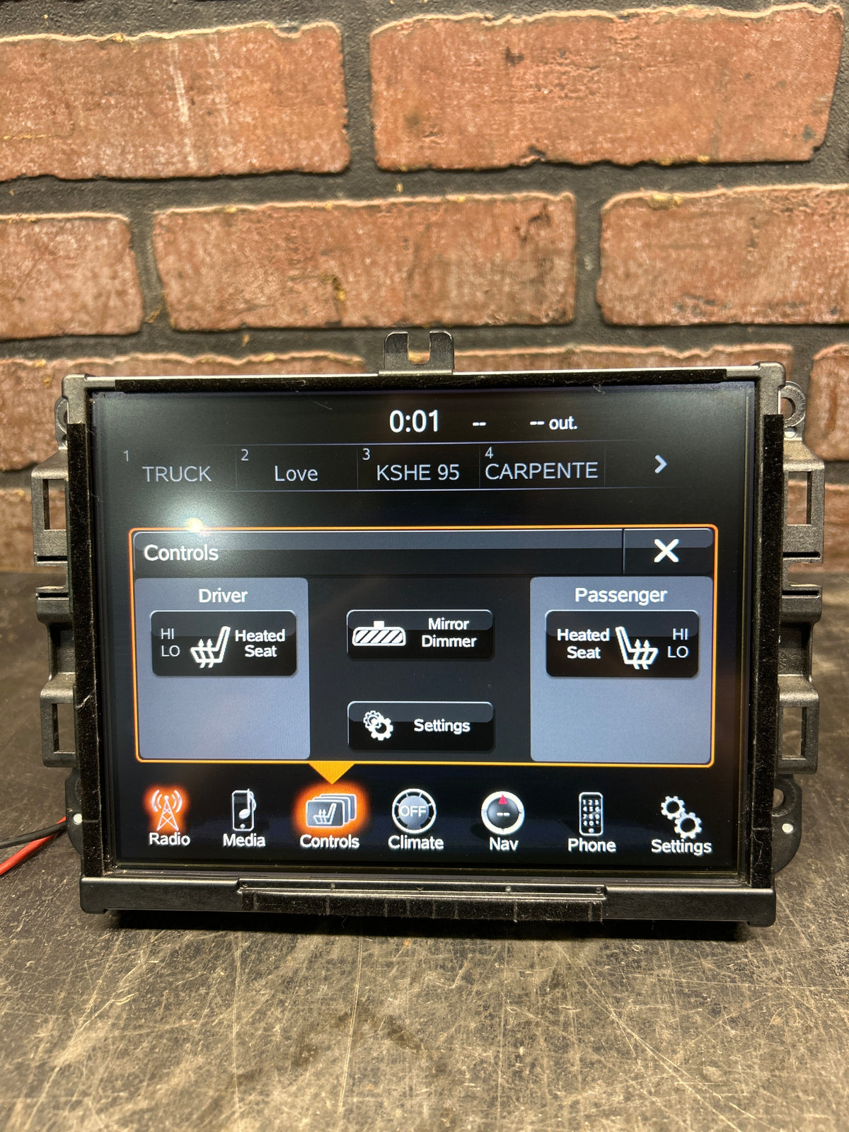 2013-2018 Ram 1500 Uconnect 8.4AN NAV Radio Touchscreen VP4 68224537AI OEM