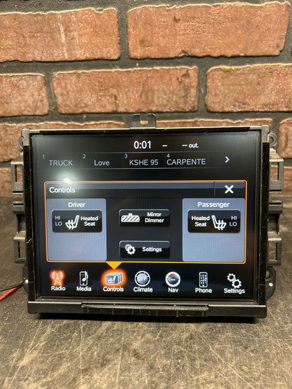 2013-2018 Ram 1500 Uconnect 8.4AN NAV Radio Touchscreen VP4 68224537AI OEM