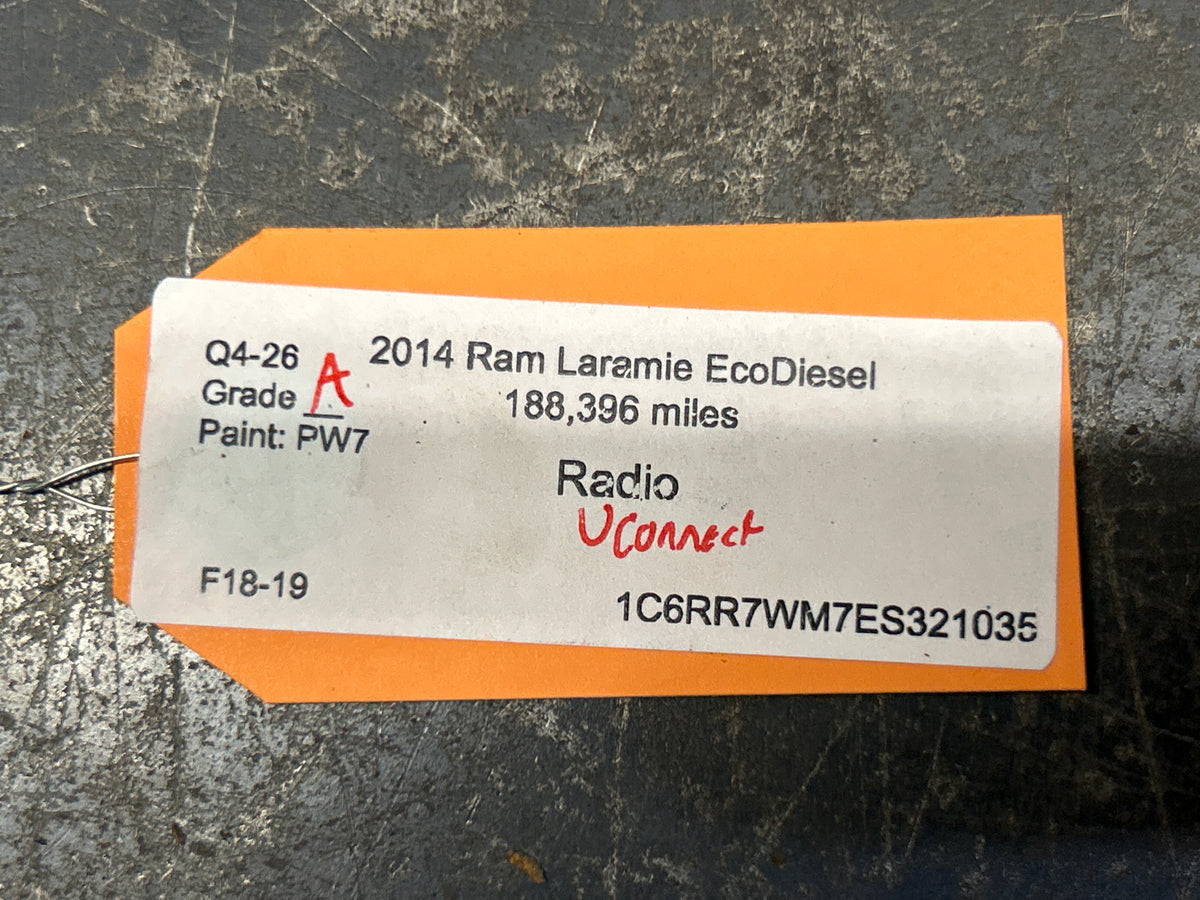 2013-2018 Ram 1500 Uconnect 8.4AN NAV Radio Touchscreen VP4 68224537AI OEM