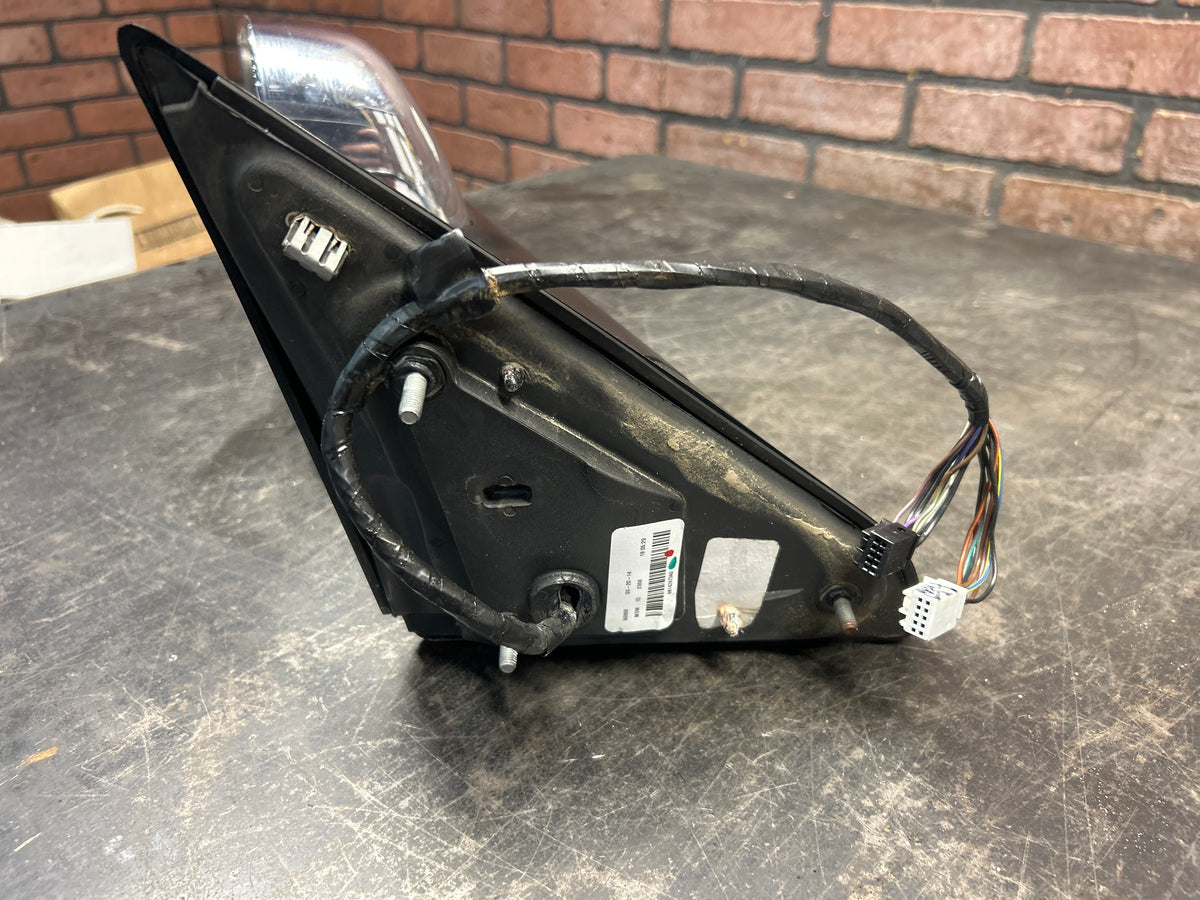 13-18 Ram 1500 2500 3500 LH Driver Power Heated Towing Mirror Chrome 68142673AD
