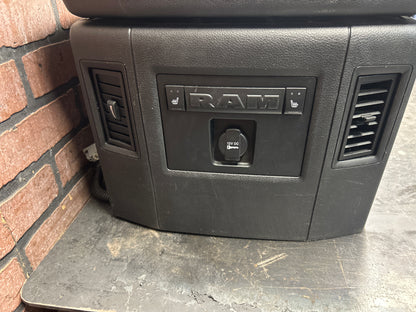 2013-2018 Ram 1500 Limited Full Floor Center Console W/ Armrest Black OEM