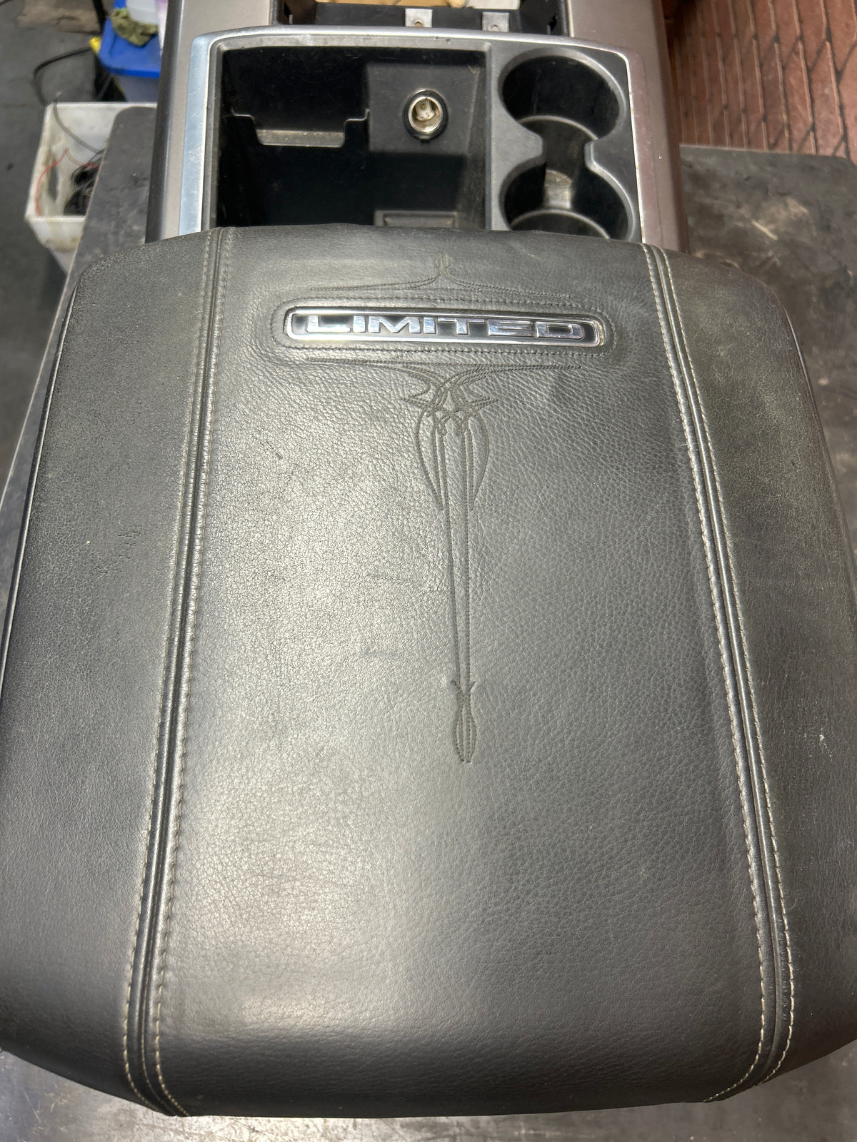 2013-2018 Ram 1500 Limited Full Floor Center Console W/ Armrest Black OEM