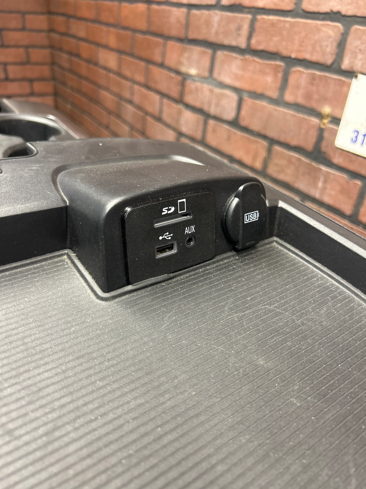2013-2018 Ram 1500 Limited Full Floor Center Console W/ Armrest Black OEM