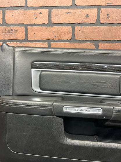 2013-2018 Ram 1500 Longhorn Front Driver LH Door Panel W/ Master Switch P2308509