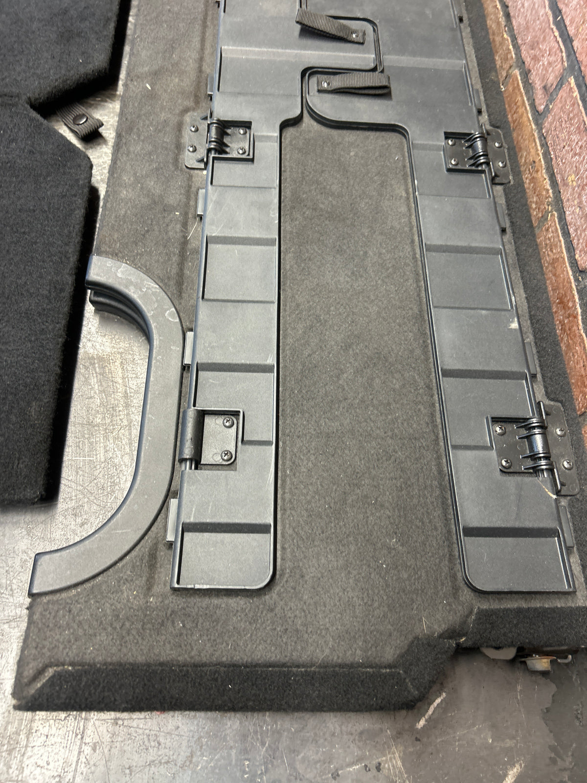 2013-2018 Ram 1500 Crew Cab Rear Under Seat Load Floor Storage Cover Panels OEM