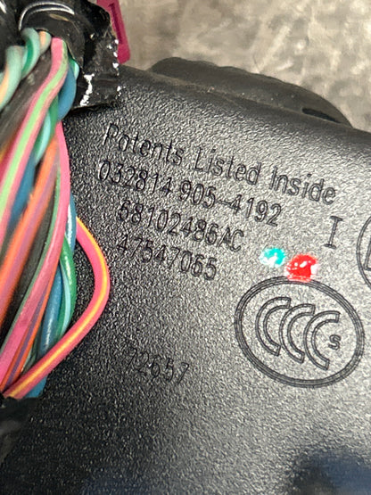 2013-2018 Ram 1500 Interior Rear View Mirror W/ Sensor Mount 68207371AC OEM