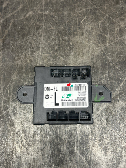 2013-2014 Ram 1500 Front Driver LH Door Control Module 68155771AD OEM