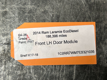 2013-2014 Ram 1500 Front Driver LH Door Control Module 68155771AD OEM