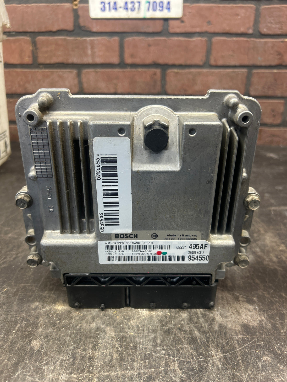 2014 Ram 1500 3.0L EcoDiesel Engine Control Module PCM ECU Bosch 68234495AF OEM