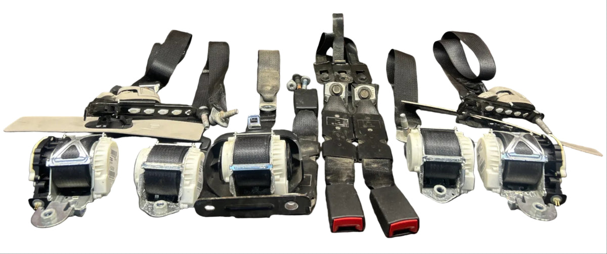 2013-2018 Ram 1500 Crew Cab Seat Belt Set Front & Rear Retractors Buckles OEM