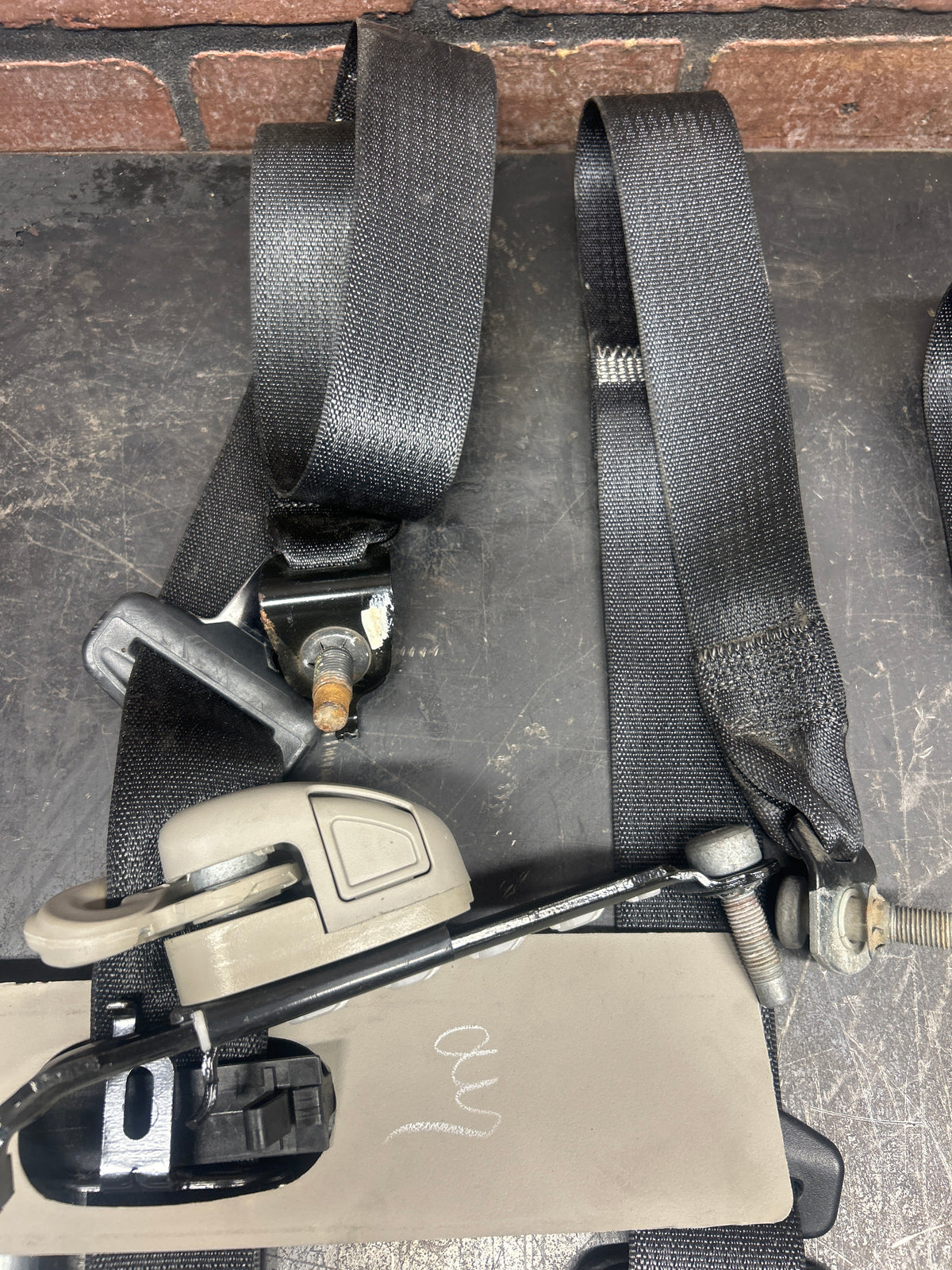2013-2018 Ram 1500 Crew Cab Seat Belt Set Front & Rear Retractors Buckles OEM