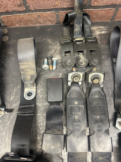 2013-2018 Ram 1500 Crew Cab Seat Belt Set Front & Rear Retractors Buckles OEM