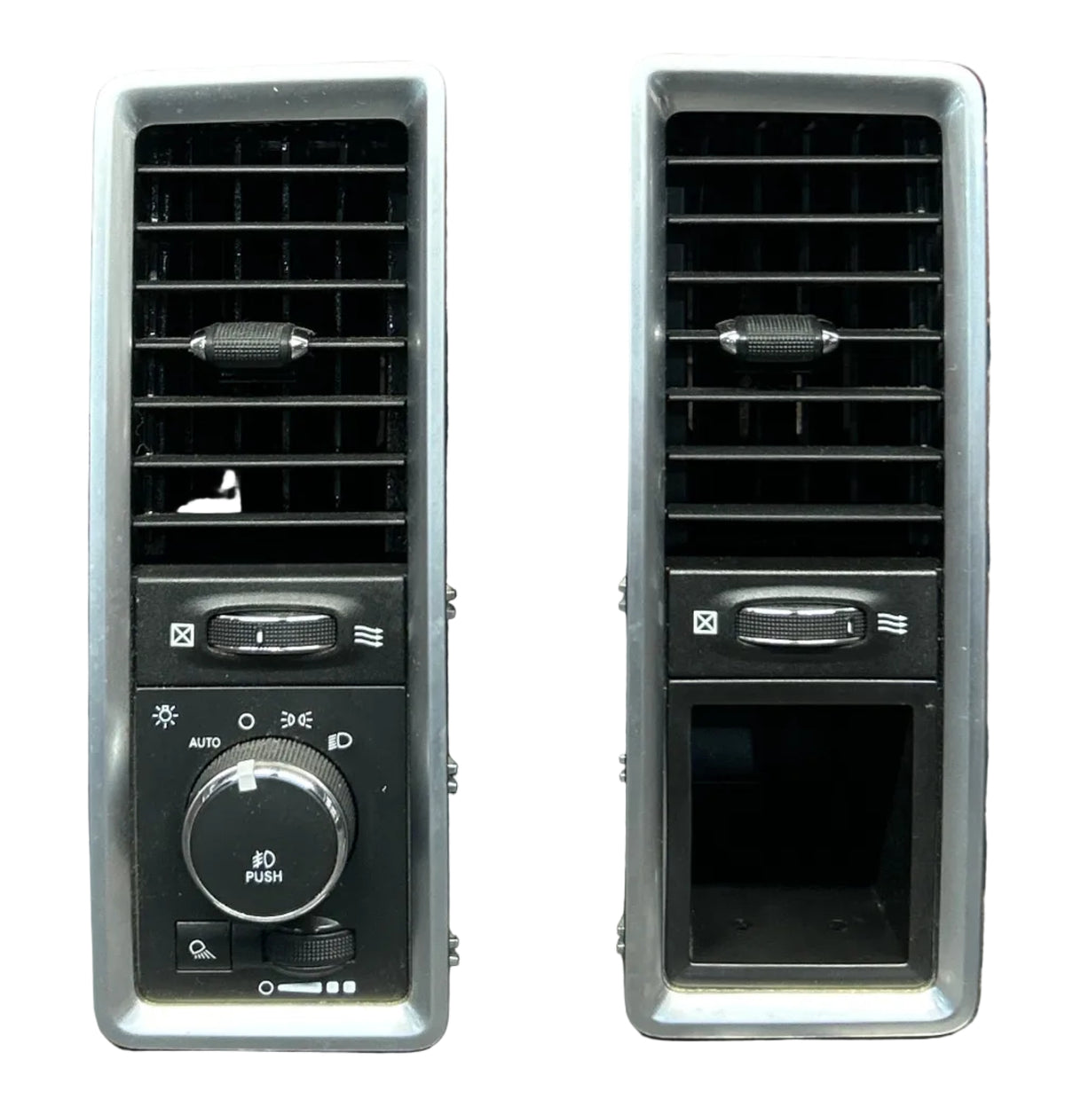 2013-2018 Ram 1500 LH & RH Outer Dash Air Vents W/ Headlight Switch 68189154AA